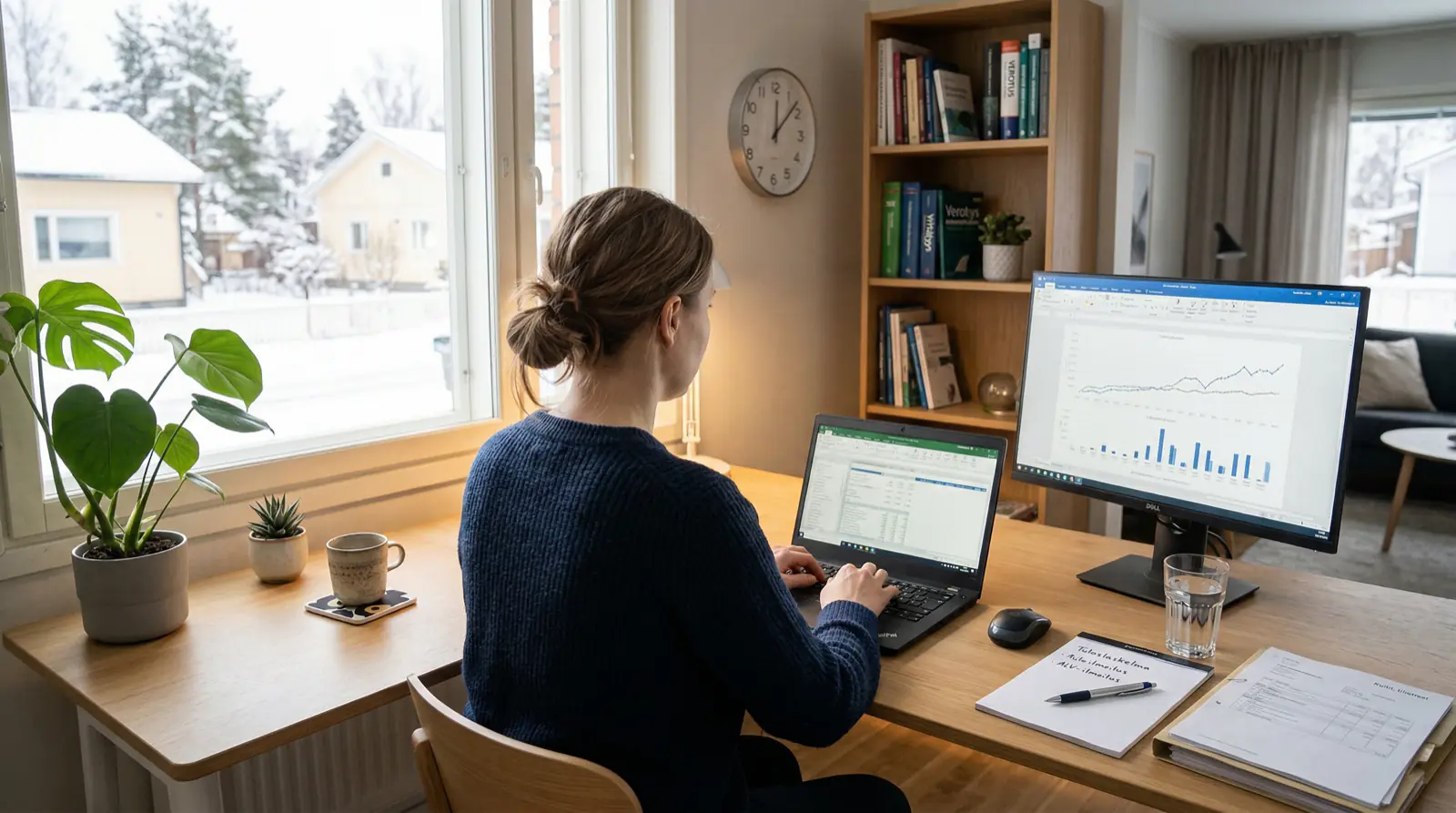 Kirjanpitopalvelu pienyrityksille — Taloushallinto Testaaja, KLT-kirjanpitäjä